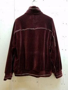 画像3: KIIT(キート) C/E HEAVY VELLOUR HALF ZIP JERSEY TOPS  KID-P94-001(WINE) (3)