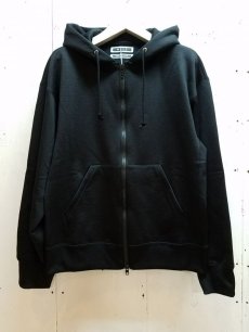 画像1: KIIT(キート) N/C PILE ZIP UP HOODIE TOPS KID-T95-600 (BLK) (1)