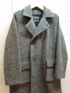 画像4: KIIT(キート) HERRINGBONE MELTON BAL COLLAR COAT KID-C93-102 (4)