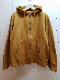 画像1: KIIT(キート) N/C PILE ZIP UP HOODIE TOPS KID-T95-600 (YEL) (1)