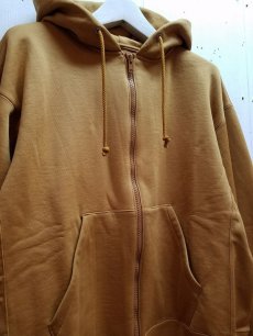 画像2: KIIT(キート) N/C PILE ZIP UP HOODIE TOPS KID-T95-600 (YEL) (2)