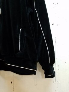 画像3: KIIT(キート) C/E HEAVY VELLOUR HALF ZIP JERSEY TOPS  KID-P94-001(BLK) (3)