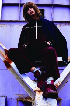 画像4: KIIT(キート) C/E HEAVY VELLOUR EASY JERSEY PANTS KID-P99-001(WINE) (4)