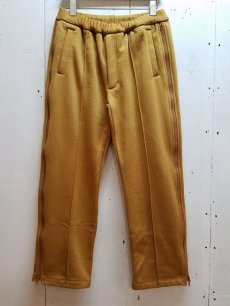 画像1: KIIT(キート) N/C PILE SIDE ZIP TRACK PANTS KID-P80-600(YEL) (1)