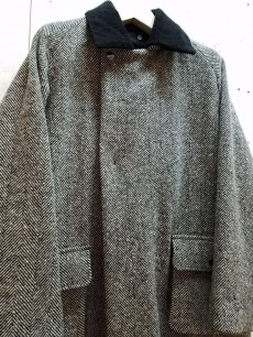 画像2: KIIT(キート) HERRINGBONE MELTON BAL COLLAR COAT KID-C93-102 (2)