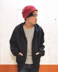 画像7: KIIT(キート) N/C PILE ZIP UP HOODIE TOPS KID-T95-600 (BLK) (7)