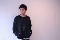 画像6: KIIT(キート) N/C PILE CREW NECK TOPS KID-T96-600(BLK) (6)