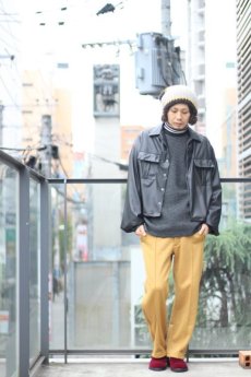 画像9: KIIT(キート) N/C PILE SIDE ZIP TRACK PANTS KID-P80-600(YEL) (9)