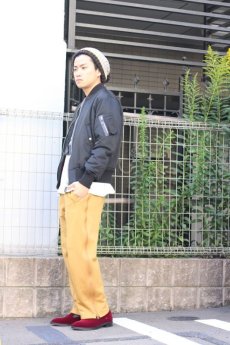 画像10: KIIT(キート) N/C PILE SIDE ZIP TRACK PANTS KID-P80-600(YEL) (10)