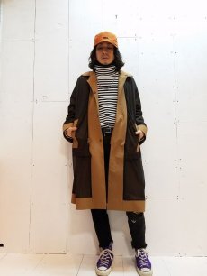 画像7: KIIT(キート)REVERSIBLE COAT KIE-C90-001 (BRN) (7)