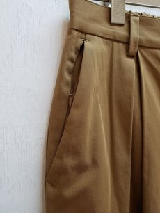 画像4: KIIT(キート)WIDE EASY TROUSERS KIE-P91-001(BRN) (4)