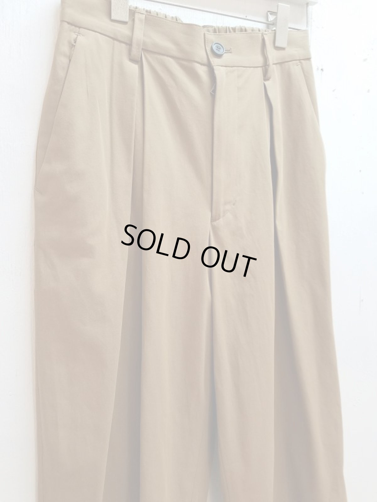 画像3: KIIT(キート)WIDE EASY TROUSERS KIE-P91-001(BRN) (3)