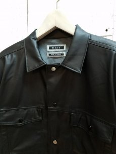 画像4: KIIT(キート) ECO LEATHER G-J BLOUSON KIE-Y92-800(BLK) (4)