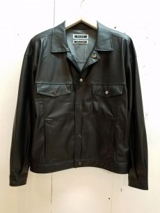 画像1: KIIT(キート) ECO LEATHER G-J BLOUSON KIE-Y92-800(BLK) (1)