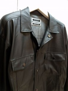 画像2: KIIT(キート) ECO LEATHER G-J BLOUSON KIE-Y92-800(BLK) (2)