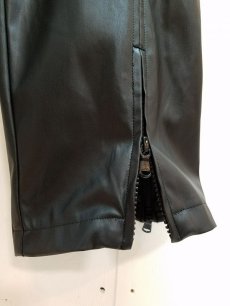 画像4: KIIT(キート) ECO LEATHER EASY PANTS KIE-P92-800(BLK) (4)