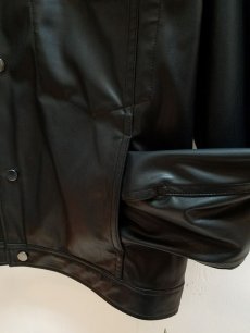 画像3: KIIT(キート) ECO LEATHER G-J BLOUSON KIE-Y92-800(BLK) (3)