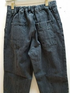 画像3: KIIT(キート) 12OZ EASY NARROW DENIM KIE-P99-007(BLK) (3)