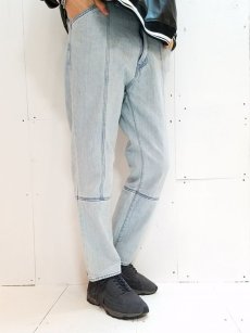 画像4: KIIT(キート) 12OZ EASY NARROW DENIM KIE-P99-007 (ICE) (4)