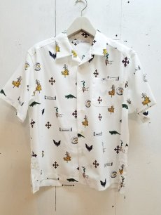 画像1: children of the discordance(チルドレンオブザディスコーダンス) FAMILY CREST SS SHIRT(WHT) COTDSH-106 (1)