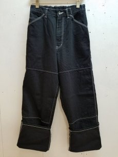 画像1: ★SALE30%OFF★KIIT(キート) 11.5OZ DENIM EASY PAINTER PANTS (ONE WASH) KIE-P96-006(BLK)  (1)