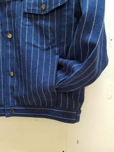 画像4: KIIT(キート) C/L STRIPE G-J BLOUSON KIE-Y92-300 (4)