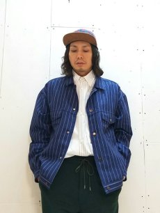 画像6: KIIT(キート) C/L STRIPE G-J BLOUSON KIE-Y92-300 (6)