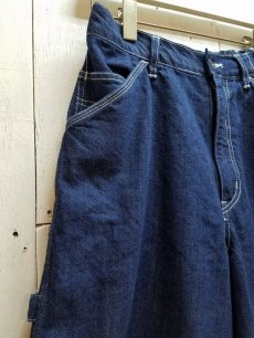 画像3: ★SALE30%OFF★KIIT(キート) 11.5OZ DENIM EASY PAINTER SHORT PANTS (ONE WASH) KIE-P97-006(IND)  (3)