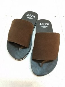 画像2: KIIT(キート) ×MANEBU(マネブ) COLLABOLATION SANDAL KIE-A92-700(BRN)  (2)