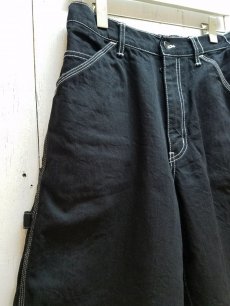 画像3: KIIT(キート) 11.5OZ DENIM EASY PAINTER SHORT PANTS (ONE WASH) KIE-P97-006(BLK)  (3)