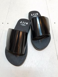 画像2: KIIT(キート) ×MANEBU(マネブ) COLLABOLATION SANDAL KIE-A92-700(BLK)  (2)