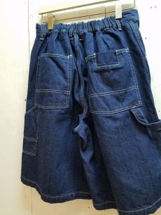 画像4: ★SALE30%OFF★KIIT(キート) 11.5OZ DENIM EASY PAINTER SHORT PANTS (ONE WASH) KIE-P97-006(IND)  (4)