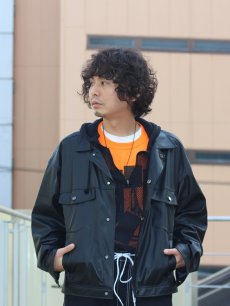 画像10: KIIT(キート) ECO LEATHER G-J BLOUSON KIE-Y92-800(BLK) (10)