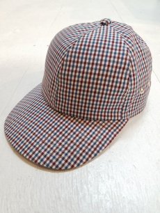 画像1: ★SALE40%OFF★KIIT(キート) × MASACA HAT(マサカハット)COLLABOLATION COTTON / LINEN /SILK GUNCLUB CHECK CAP KIE-A90-100 (1)