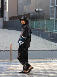 画像10: ★SALE30%OFF★KIIT(キート) 11.5OZ DENIM EASY PAINTER PANTS (ONE WASH) KIE-P96-006(BLK)  (10)