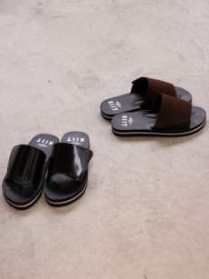 画像16: KIIT(キート) ×MANEBU(マネブ) COLLABOLATION SANDAL KIE-A92-700(BLK)  (16)