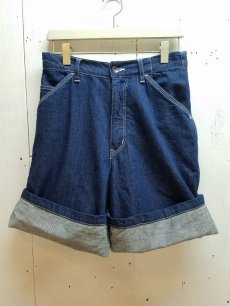 画像1: ★SALE30%OFF★KIIT(キート) 11.5OZ DENIM EASY PAINTER SHORT PANTS (ONE WASH) KIE-P97-006(IND)  (1)