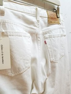 画像4: children of the discordance(チルドレンオブザディスコーダンス) OLD PATCH DENIM PANTS COTDPT-001(WHT) (4)