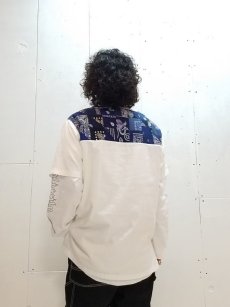 画像5: children of the discordance(チルドレンオブザディスコーダンス) BANDANA SS SHIRT COTDCO-001(WHT) (5)