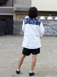 画像7: children of the discordance(チルドレンオブザディスコーダンス) BANDANA SS SHIRT COTDCO-001(WHT) (7)