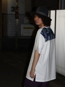 画像9: children of the discordance(チルドレンオブザディスコーダンス) BANDANA SS SHIRT COTDCO-001(WHT) (9)