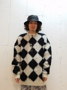 画像4: children of the discordance(チルドレンオブザディスコーダンス) RHYTHMATIC DIA MOHAIR PO-KNIT  COTDKN-610(WHT) (4)