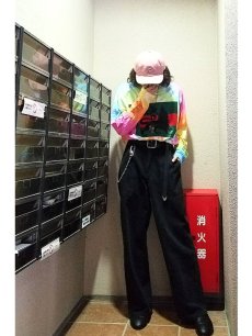画像7: KIIT(キート)11.5OZ DENIM EASY WIDE PANTS KIF-P95-003(BLK) (7)