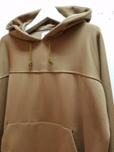 画像2: KIIT(キート) NYLON / COTTON PILE PULLOVER HOODIE KIF-T99-603 (CAM) (2)