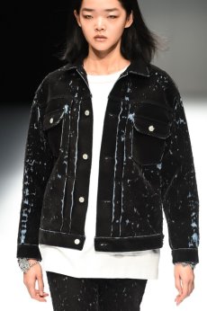 画像9: children of the discordance(チルドレンオブザディスコーダンス) VELVET DENIM JACKET TYPE 507 COTDAC-417 (9)