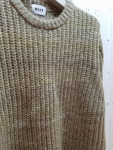 画像2: KIIT(キート) 3G KID MOHAIR BLEND MELANGE PULL OVER KNIT  KIF-K98-802 (2)