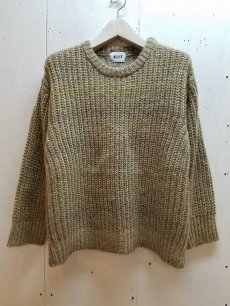 画像1: KIIT(キート) 3G KID MOHAIR BLEND MELANGE PULL OVER KNIT  KIF-K98-802 (1)