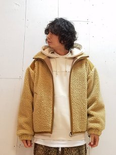 画像5: KIIT(キート) WOOL BOA FLEECE HI NECK BLOUSON KIF-Y98-104 (BGE) (5)