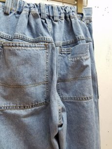 画像3: KIIT(キート)11.5OZ DENIM EASY WIDE PANTS KIF-P95-003(IND BLEACH) (3)