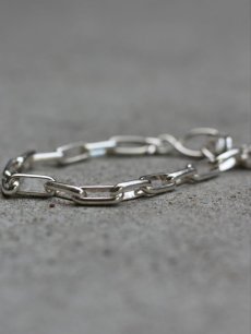 画像2: ACE by morizane(エースバイモリザネ) wire link chain bracelet AG951004 (2)